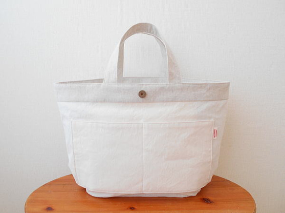 レースとストライプのサマーバッグ 5枚目の画像