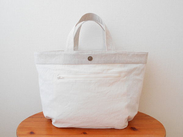 レースとストライプのサマーバッグ 6枚目の画像