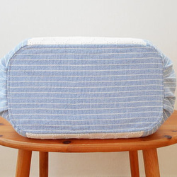 レースとストライプのサマーバッグ 7枚目の画像