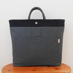 【Creema限定】冬のトートバッグ・まる 9枚目の画像