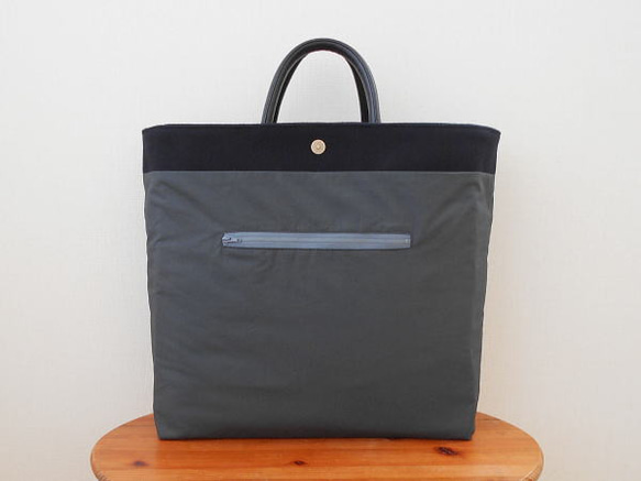 【Creema限定】冬のトートバッグ・まる 10枚目の画像