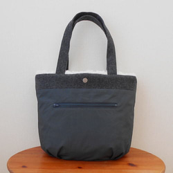 バッグチャーム付き・冬のボアトート 7枚目の画像