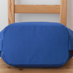 大きなトートバッグ・ブルー 9枚目の画像