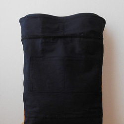 帆布の口折れリュック・グリーン 8枚目の画像