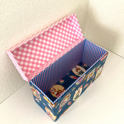 【オーダー品】封筒サイズの箱（楽器猫） 3枚目の画像