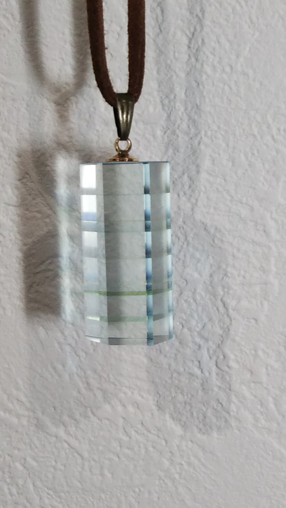 ガラスのペンダント カラー ～六角形2～ 7枚目の画像