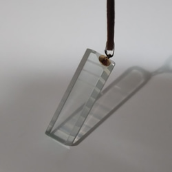 ガラスのペンダント ～ナナメ柱～ 2枚目の画像