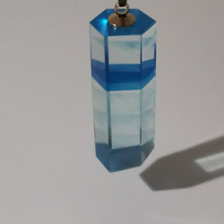 ガラスのペンダント カラー ～六角形4～ 2枚目の画像