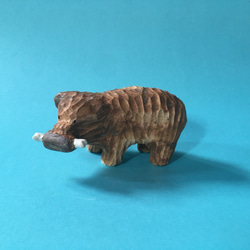木彫り熊(マンモス肉) 1枚目の画像