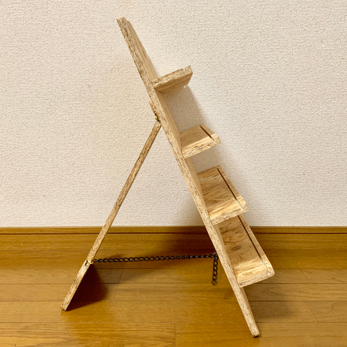 OSB合板折り畳み式ディスプレイ棚 棚・シェルフ・ラック 工房