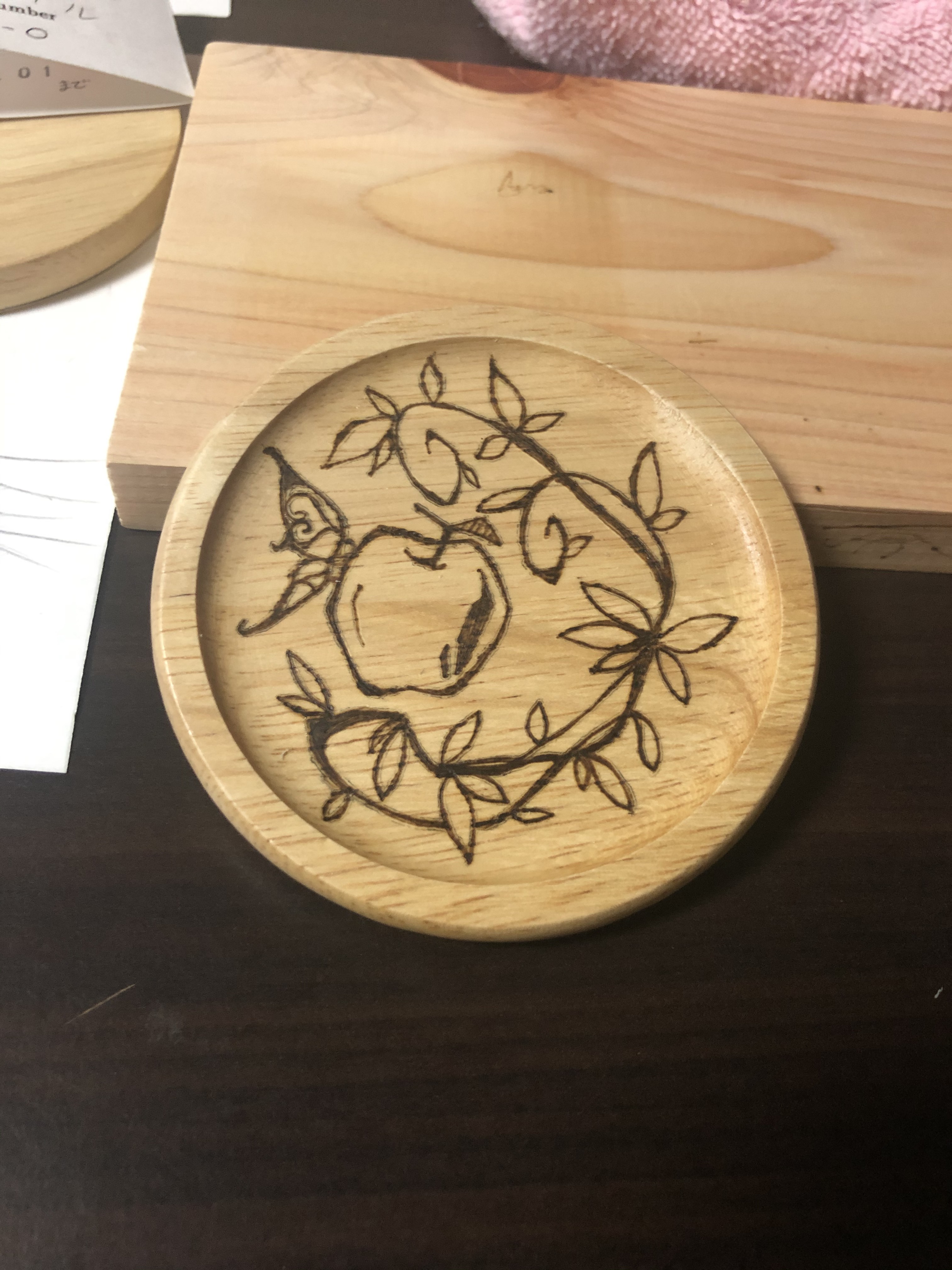 オーダー確認❤️ウッドバーニング ハンドメイド食器