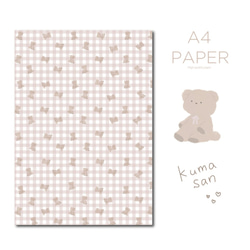 くま尽くし❣️くまデザイン♡紙もの詰め合わせまとめ売り メモ