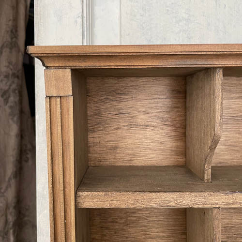 アンティーク風・壁掛けディスプレイ棚 壁掛けラック・ウォール