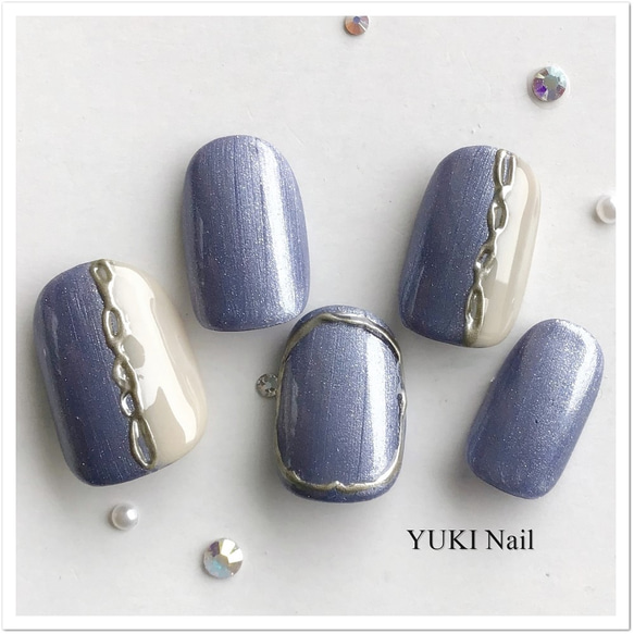 ネイルチップ・付け爪 YUKI 斜めフレンチ ネイルチップ（つけ爪） yuki-nail Bridal 通販