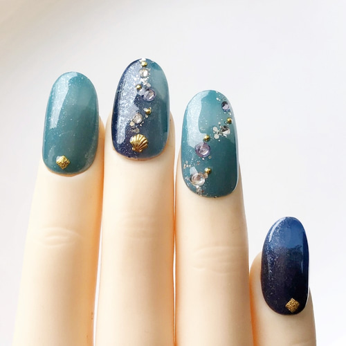 最安価格 海色ネイル ネイルチップ（つけ爪） yuki-nail 通販 12051692 Nail Chip / Attached Nails