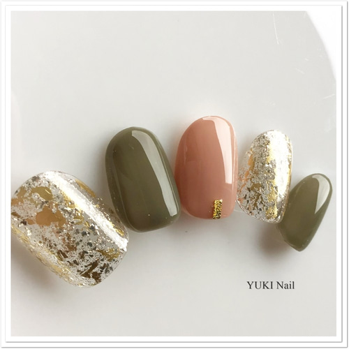 3色ネイル ネイルチップ（つけ爪） yuki-nail 通販 12136170｜Creema