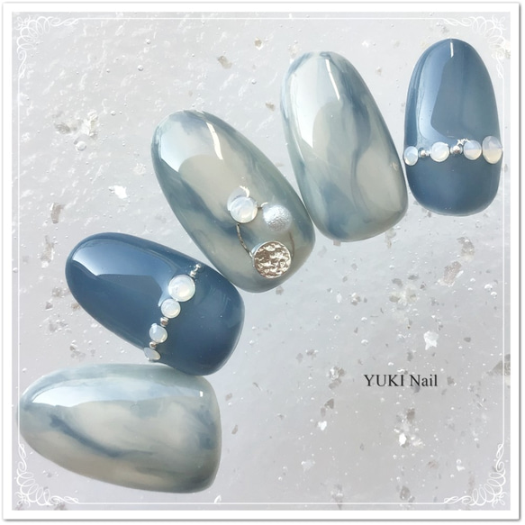 ネイルチップ・付け爪 YUKI 斜めフレンチ ネイルチップ（つけ爪） yuki-nail Bridal 通販