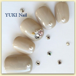 Mannish Grey Nail / Nail Tips / Nail Tips / Nail / Elegant / Gor 第1張的照片