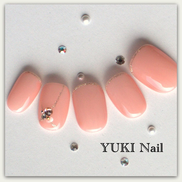 Simple Nail 5 / Nail nails / Nail Tips / Nail / 優雅 / Gorgeous / 第4張的照片