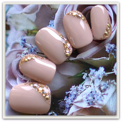 ネイルチップスタンド ゴールド 金 ネイルチップ インテリア