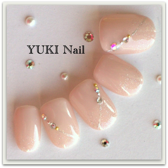 Royal Pink Beige 2 / Nail Tips / Nail Tips / Nail / 優雅 / Gorgeou 第2張的照片