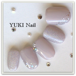 Lame Holomix / Nail nails / Nail Tips / Nail / 優雅 / Gorgeous / S 第2張的照片