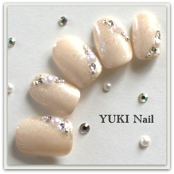 もっと華やかパーティーネイル ネイルチップ（つけ爪） yuki