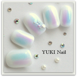 Soft Nail / Swarovski / Nail Tips / Nail Tips / Nail / 優雅 / 華麗 / 第2張的照片