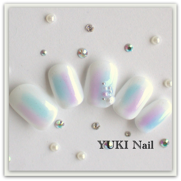 Soft Nail / Swarovski / Nail Tips / Nail Tips / Nail / 優雅 / 華麗 / 第3張的照片