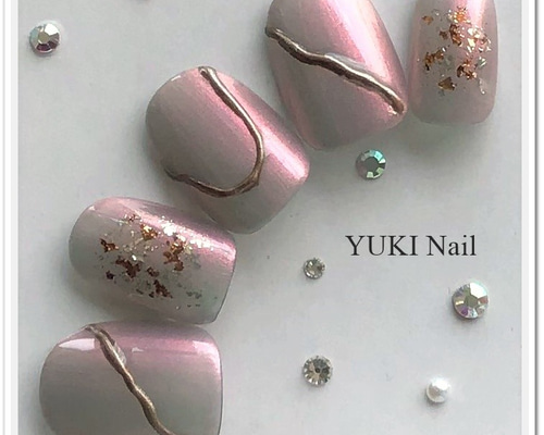ネイルチップ・付け爪 YUKI 1_2262eb15a759c22faed39f432411