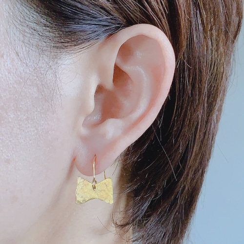 数量限定］コッパ 真鍮ピアスtype-07 ピアス（フック・チェーン