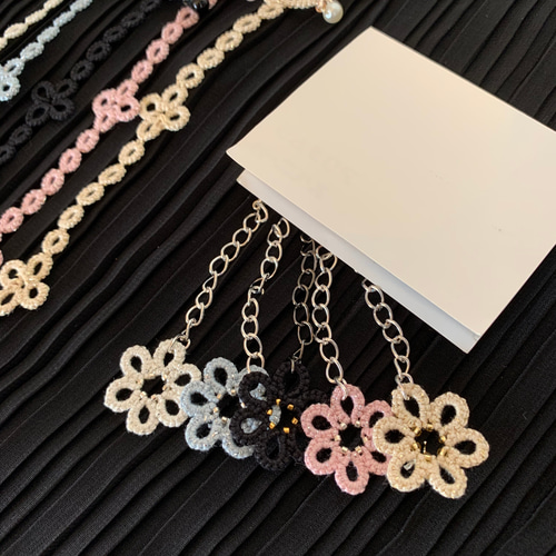 ♥️【4way】チョーカー・ネックレス／定番・上品・豪華