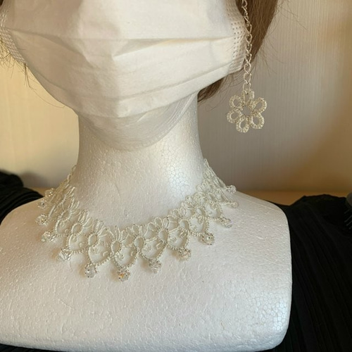 ♥️【4way】チョーカー・ネックレス／人気・定番・上品・豪華