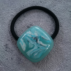 vintage cabochon hairtie 2枚目の画像