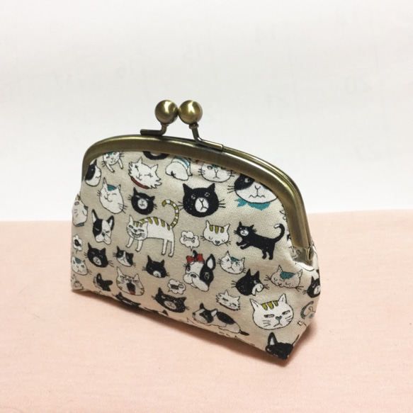 がま口ちゅんちゅん あちゅこ様専用 ちゅんこ ハンドメイド本革