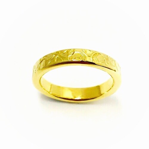 【 Circlen 】#5〜#24 円模様のブラスリング