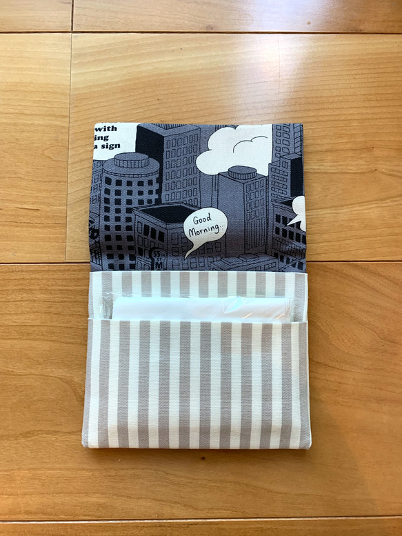 移動ポケット_NY_グレー 2枚目の画像