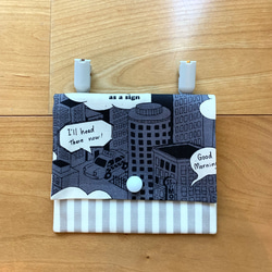 移動ポケット_NY_グレー 4枚目の画像