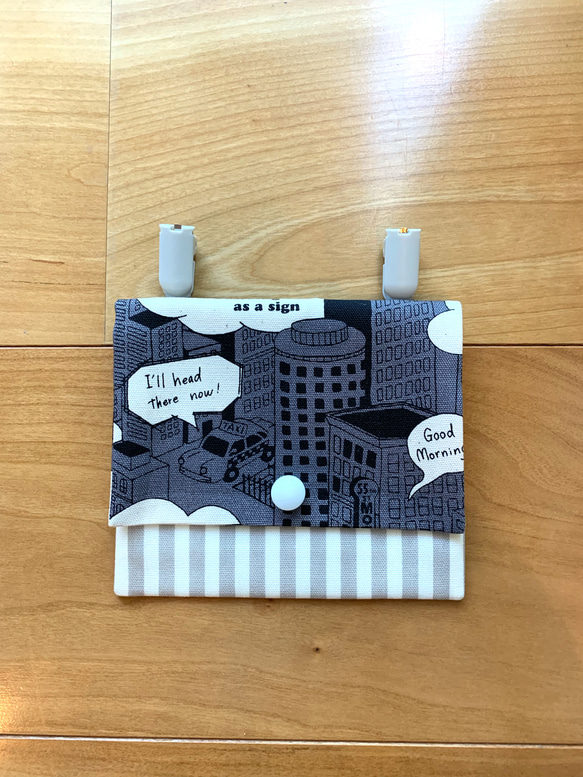 移動ポケット_NY_グレー 4枚目の画像