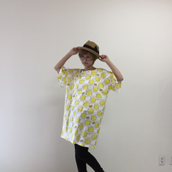 親子osoroコ―デSET(ワンピース＆Tシャツ) 2枚目の画像