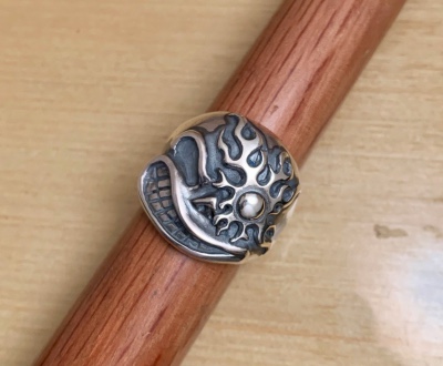 オリジナルシルバーリング【Funky skull】