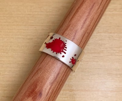 オリジナルシルバーリング【Bloodstain】