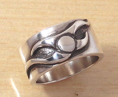 イニシャルシルバーリング【Sunflame(F)】