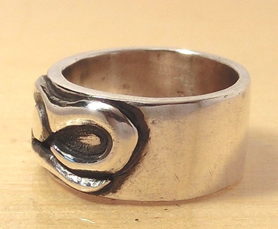 イニシャルシルバーリング【Sunflame(P)】