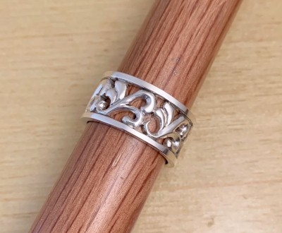 オリジナルシルバーリング【Endless wave Type2】