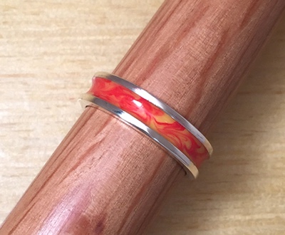 オリジナルシルバーリング【Marble Fall】