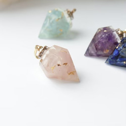天然石ペンダントトップ さざれ石 選べる5種類 宝石 ネックレス 8枚目の画像
