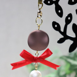 情人節巧克力棉珍珠鑰匙圈 第2張的照片