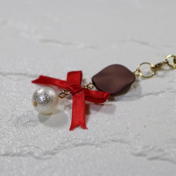 情人節巧克力棉珍珠鑰匙圈 第5張的照片