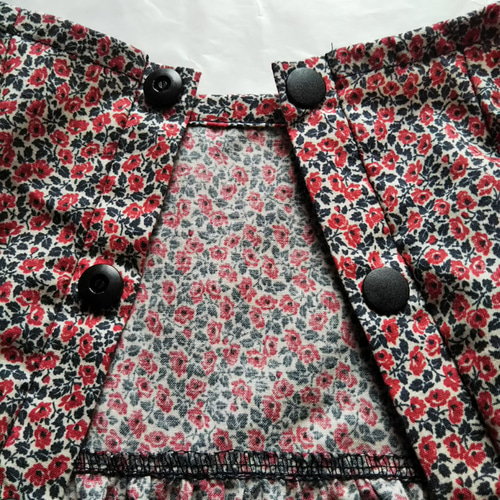 犬服ハンドメイドペット用品♡花柄が可愛い~ブラウス♡S 犬服ハンドメイドペット用品♡花柄が可愛い~ブラウス♡S